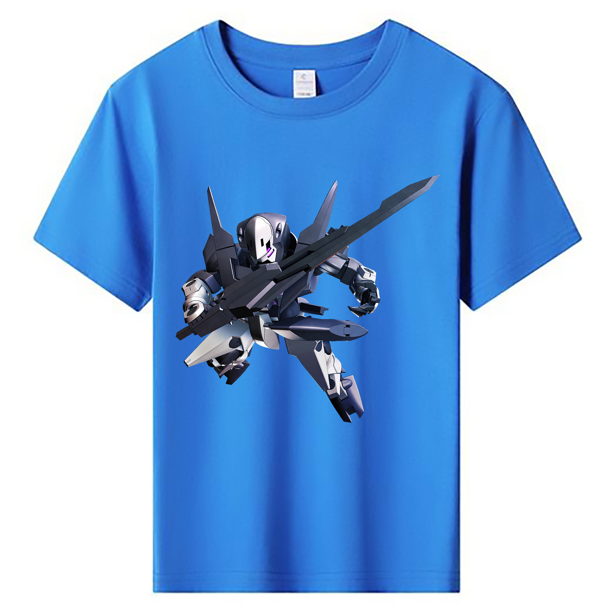 （画像用） 機動戦士ガンダム Mobile Suit Gundam 綿100％キッズTシャツ（フロントプリント）